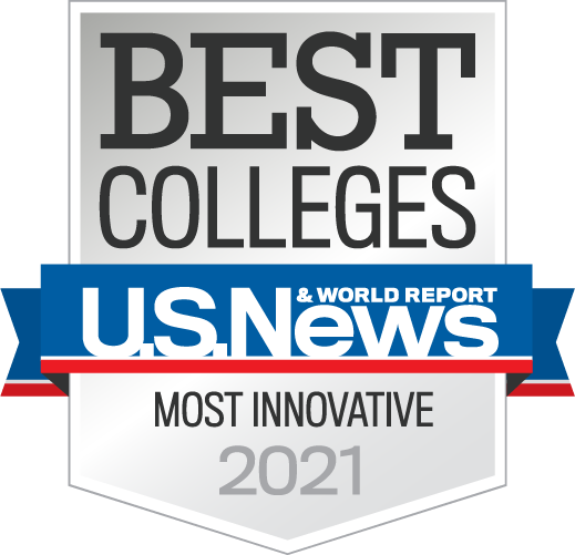 U.S. News and World Report Best Colleges 2021 - Most Innovative