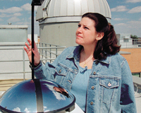 Michele McCourt, atmospheric physics Ph.D. student and GEST fellow at UMBC.