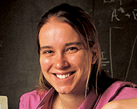 Heather Rhodes '02 is completing her master's in chemical and biochemical engineering.