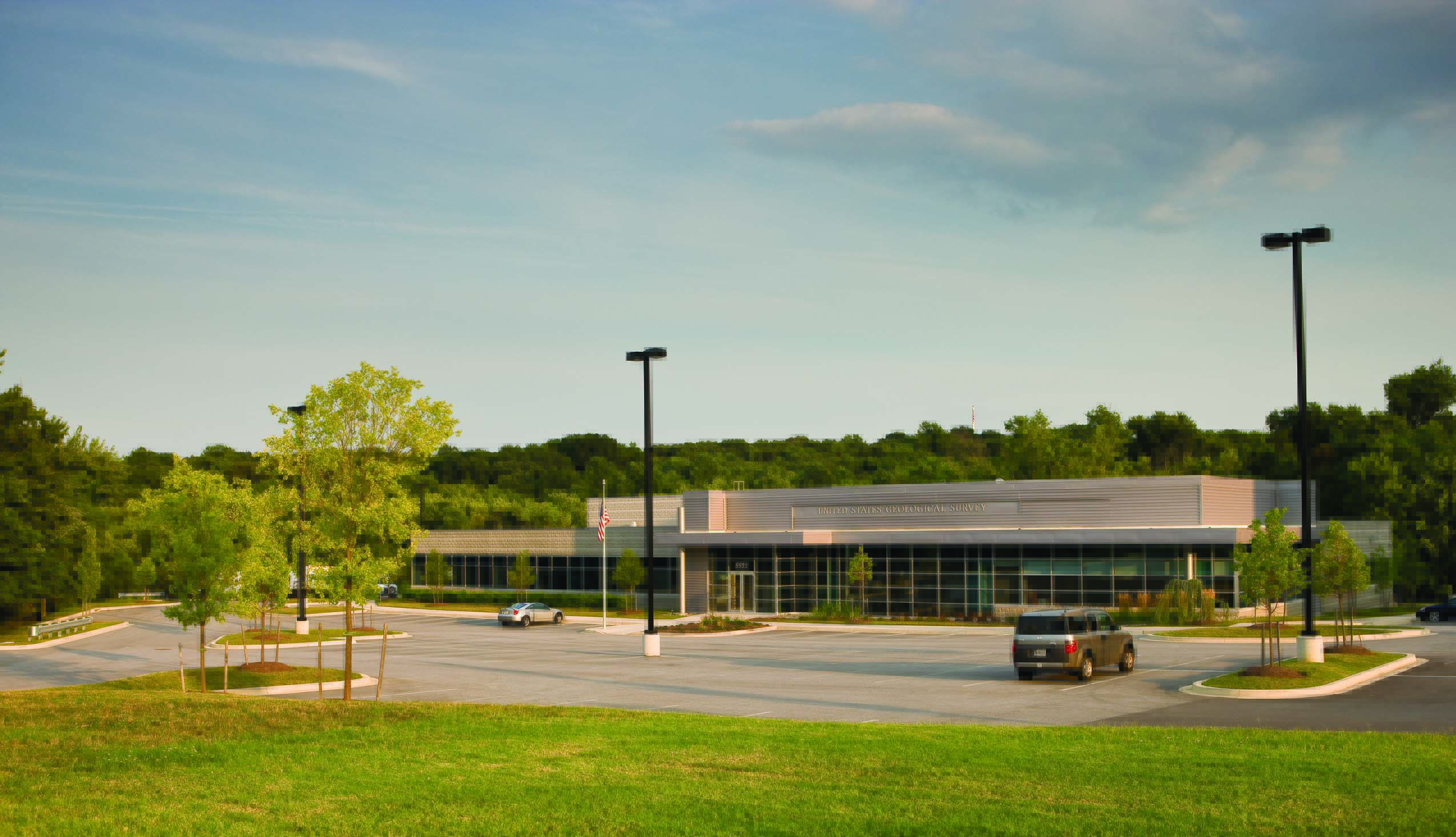 United State Geological Survey building at BWTech research park