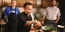 Alumni Chef Rev. Leo Patalinghug '92 Debuts Cookbook