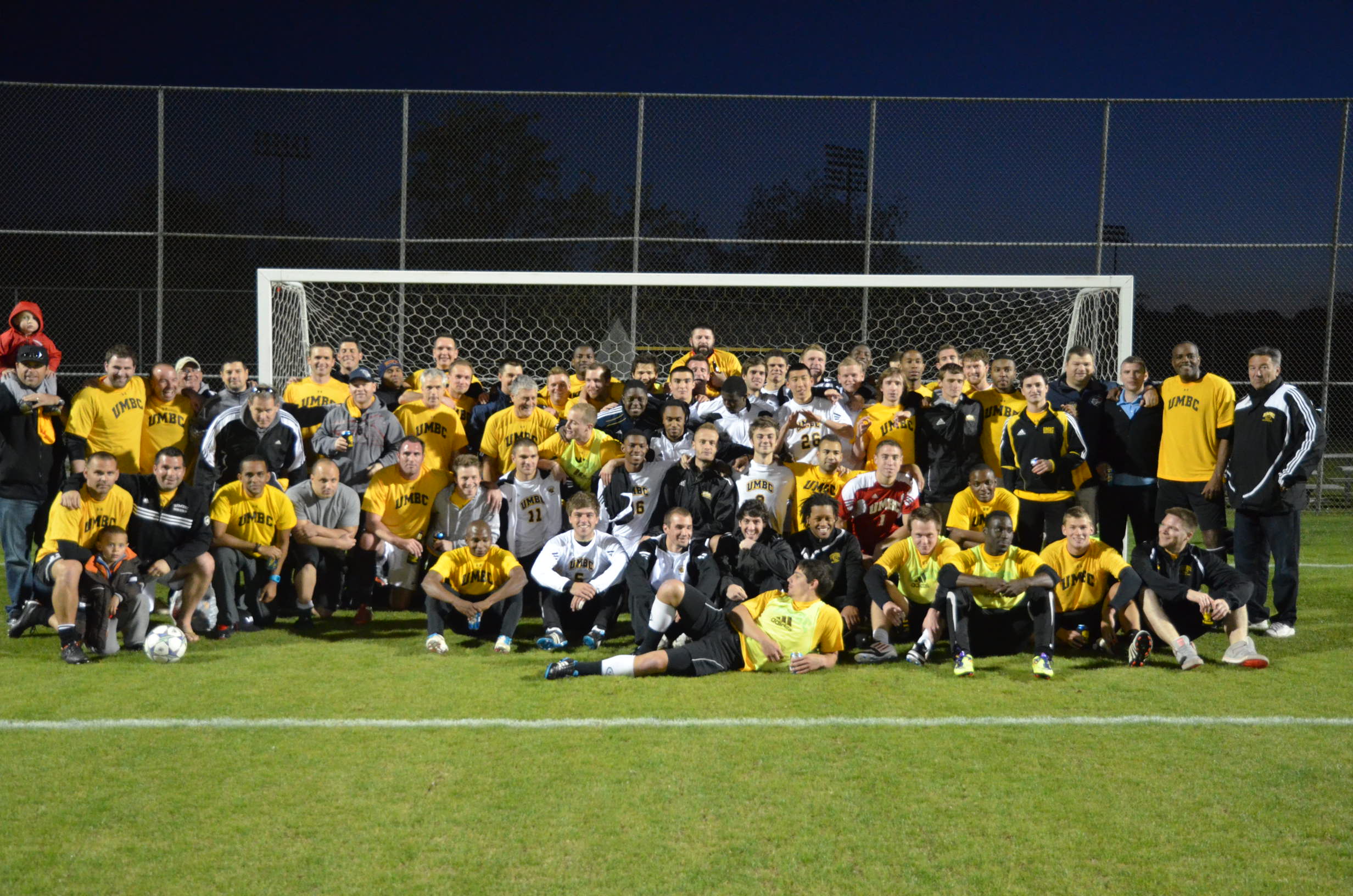 UMBC Soccer Alumni Reunite on the Field
