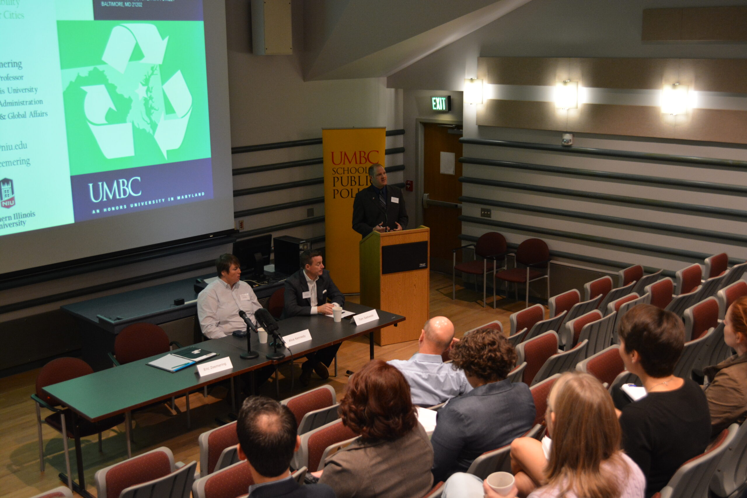 School of Public Policy hosts forum on Urban Sustainability in Baltimore