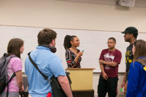 Kimberly Moffitt teaching