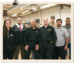 Stephen Slowe says the UMBC students he trains as maintenance assistants are the university’s “first line of defense” in troubleshooting problems.