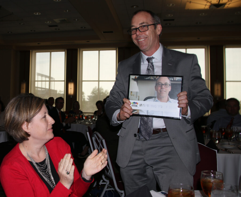 LaMar Davis at the 2016 Inspiring Voices Award luncheon. 