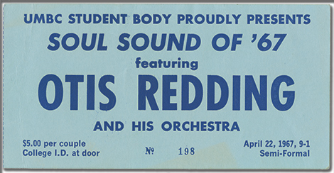 Otis Redding Ticket