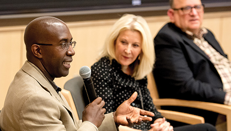 Oliver J. Meyrs '94, M.S. '96 and Ph.D. '07 and Sheri Elliker '83