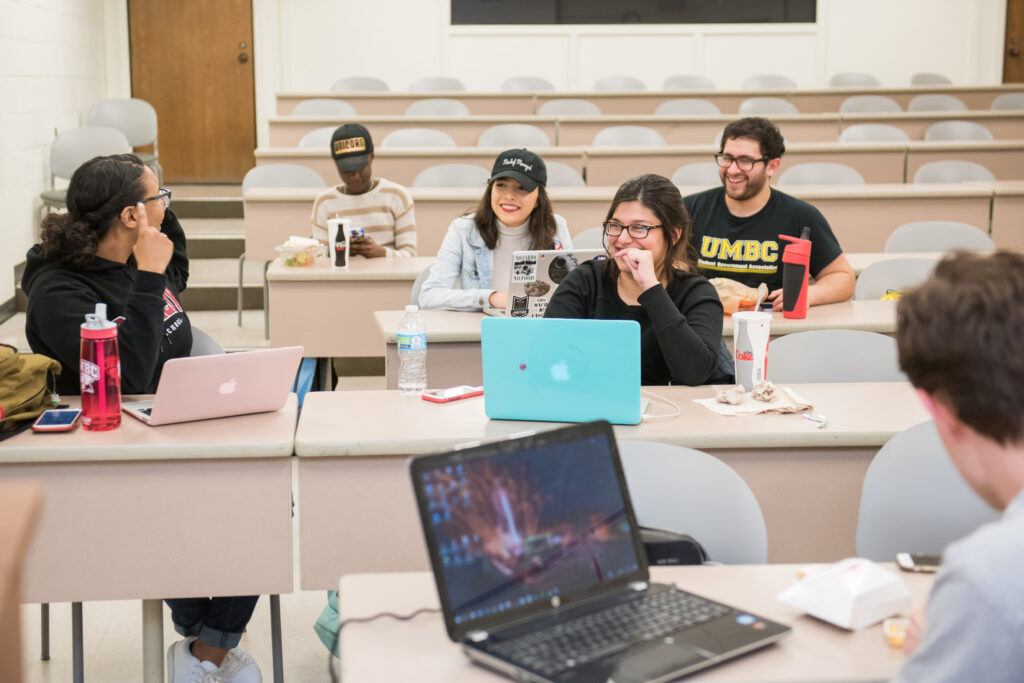 UMBC Mock Trial meets to practice