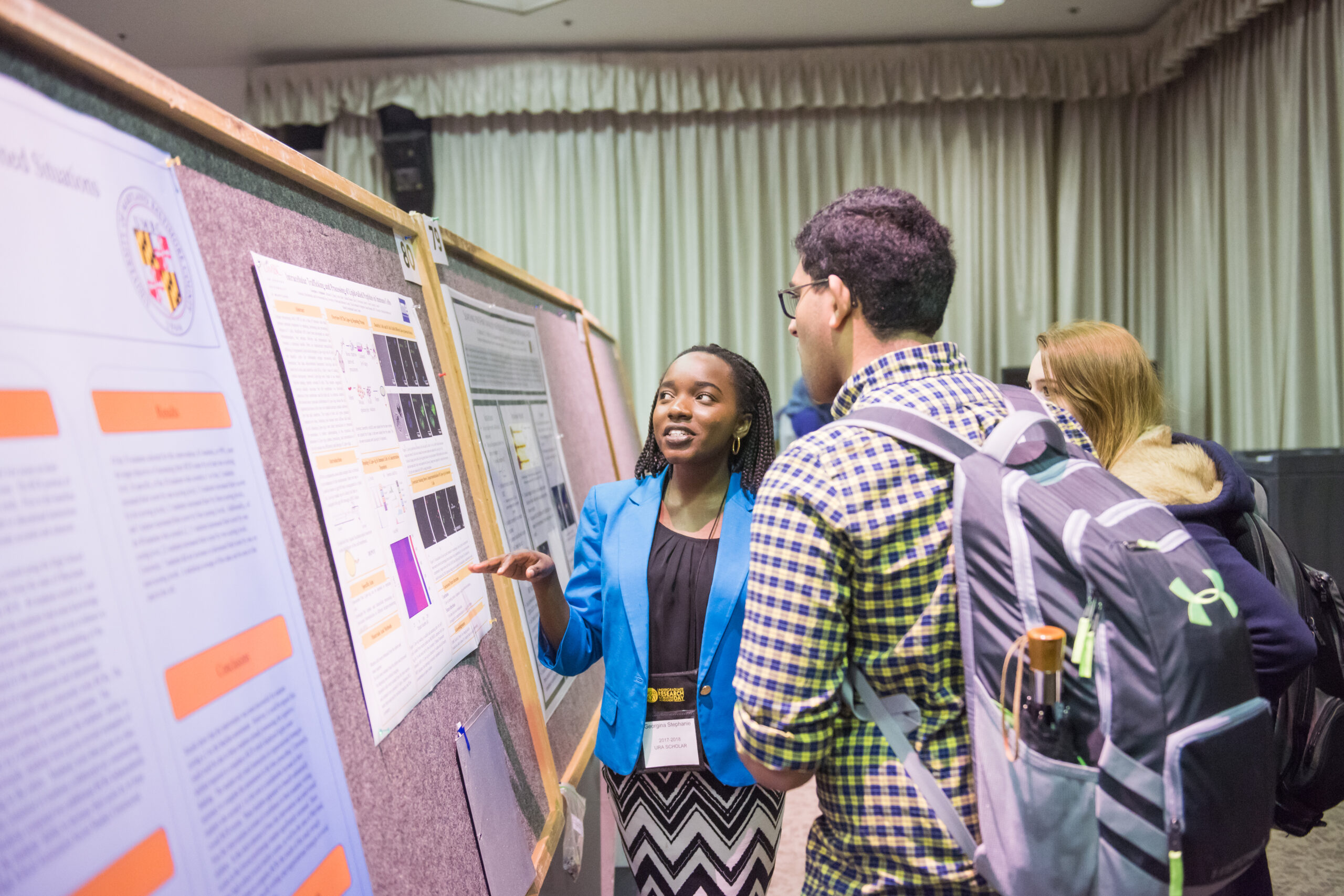 UMBC students tackle complex questions with creativity at URCAD 2017