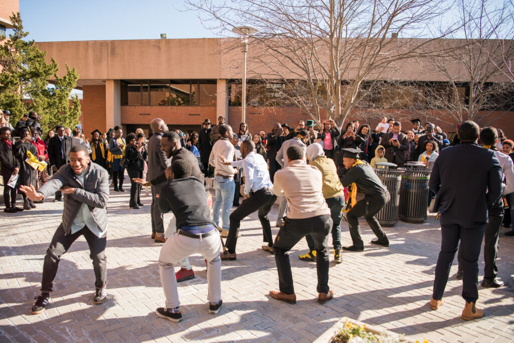 Celebrations continued after Undergraduate Commencement. 