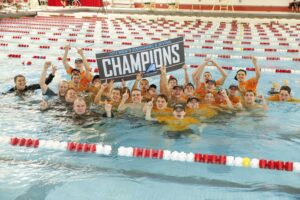 Feb 18, 2018; Worcester, MA, USA; 2018 America East Swim & Dive Championship at WPI. Mandatory Credit: Greg M. Cooper-America East