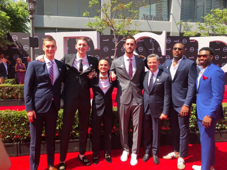 UMBC men's basketball at the 2018 ESPY Awards. 