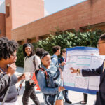 Mechanical Engineering capstone students explain their research.