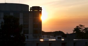 Screen grab from the video by Corey Jennings '10.