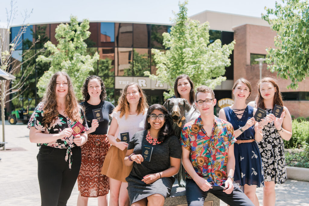 The 2018-2019 UMBC Fulbright U.S. Student recipients.