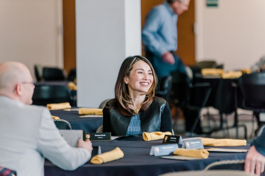 Charissa Cheah at the professional fellows luncheon 2020.