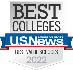 Best Colleges U.S. News Badge for Best Value Schools 2022