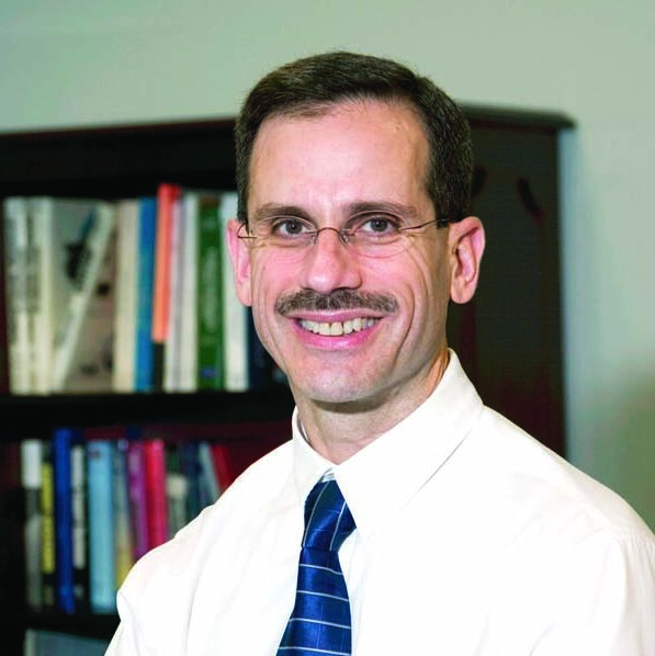 Portrait man with glasses and moustache