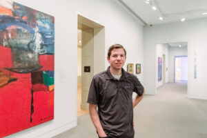 Lost in the Art: English major guards and curates paintings at Baltimore Museum of Art