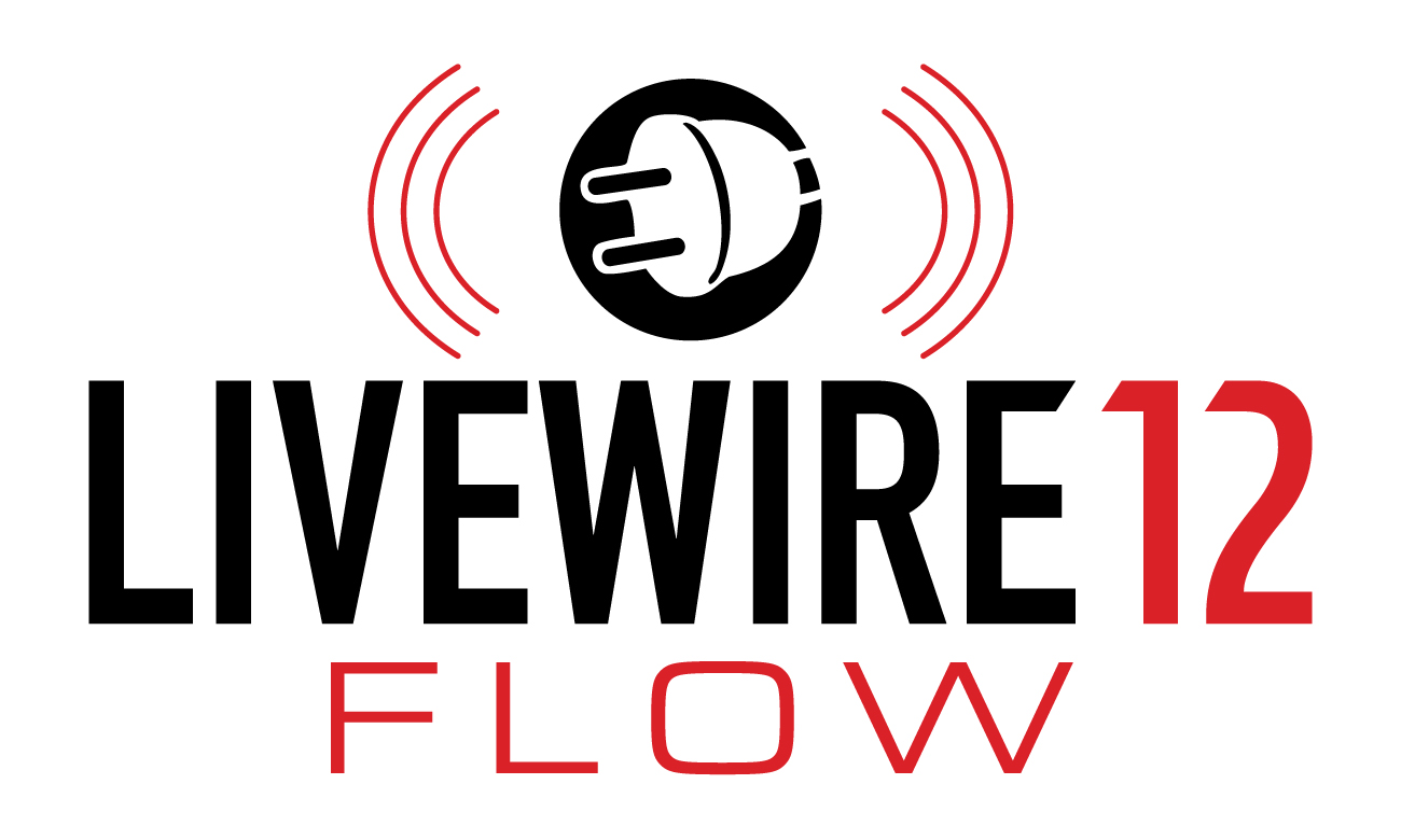 A logo says Livewire 12 Flow
