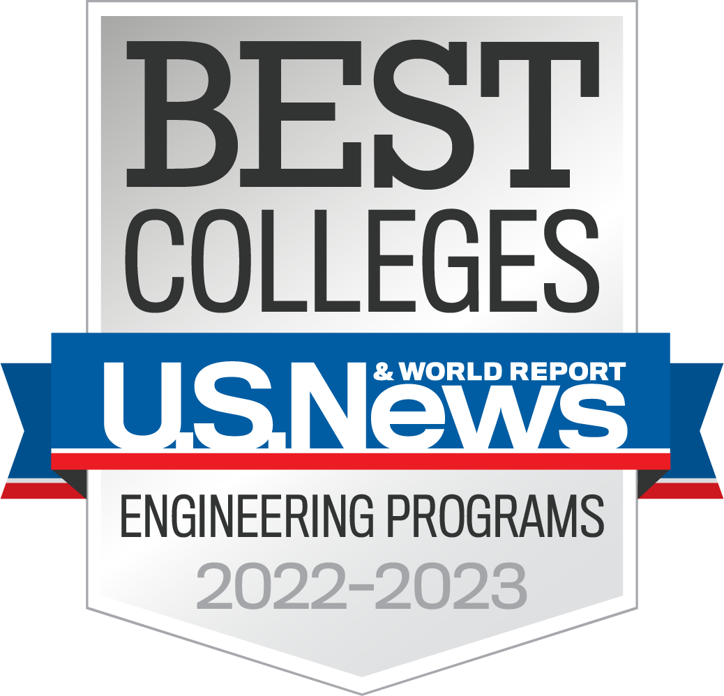 2022-2023 U.S. News & World Report Best Colleges Award for Engineering Programs