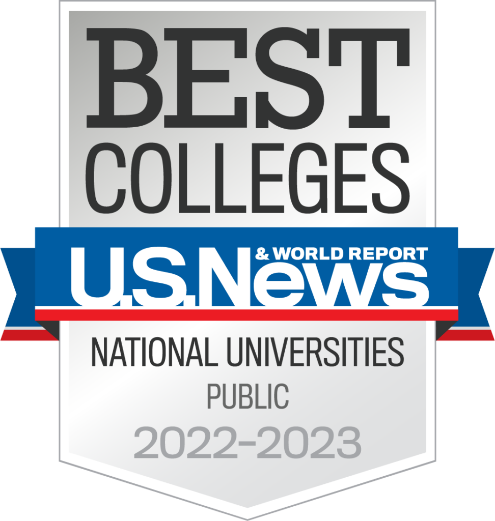 2022-2023 U.S. News & World Report Best Colleges Award for Best National Public Universities