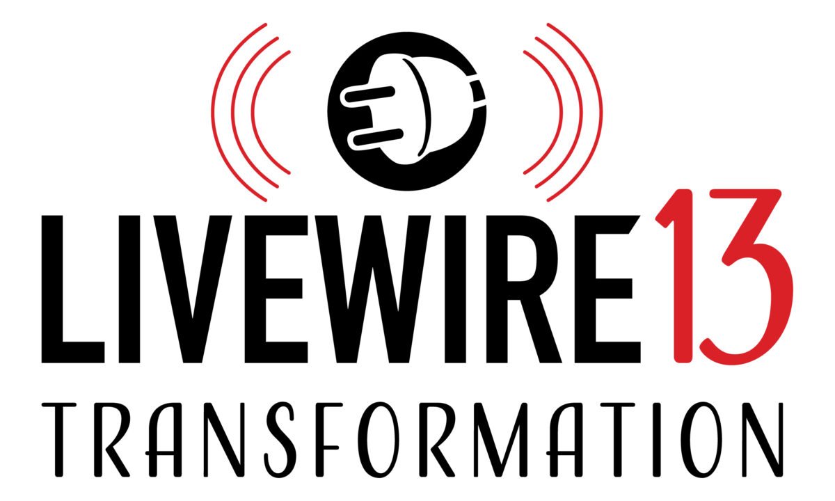 A graphic logo says Livewire 13 Transformation