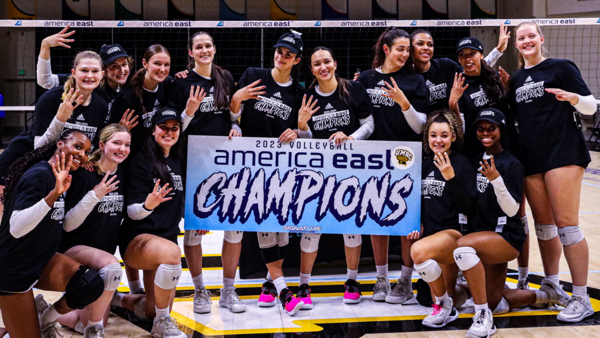 UMBC volleyball wins fourth-consecutive America East championship