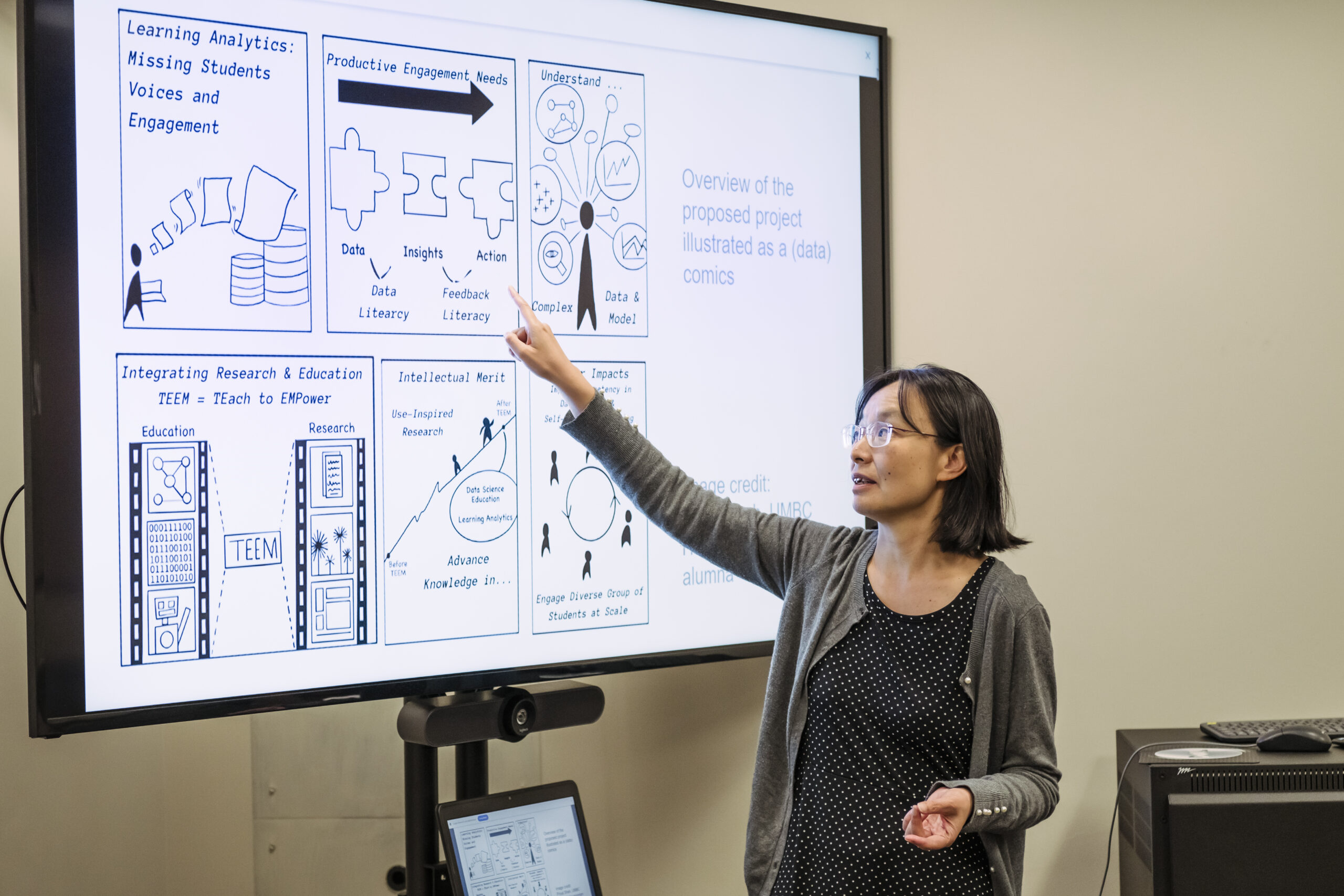 Karen Chen wins NSF CAREER award to build tools to empower students with data