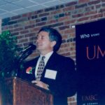 In 1995, James Atsaides was elected president of the UMBC Alumni Association Board of Directors.