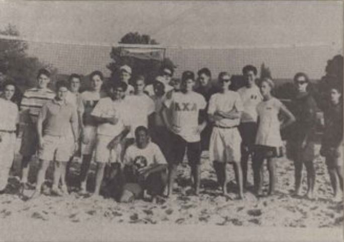 Kent Malwitz and friends during his time at UMBC