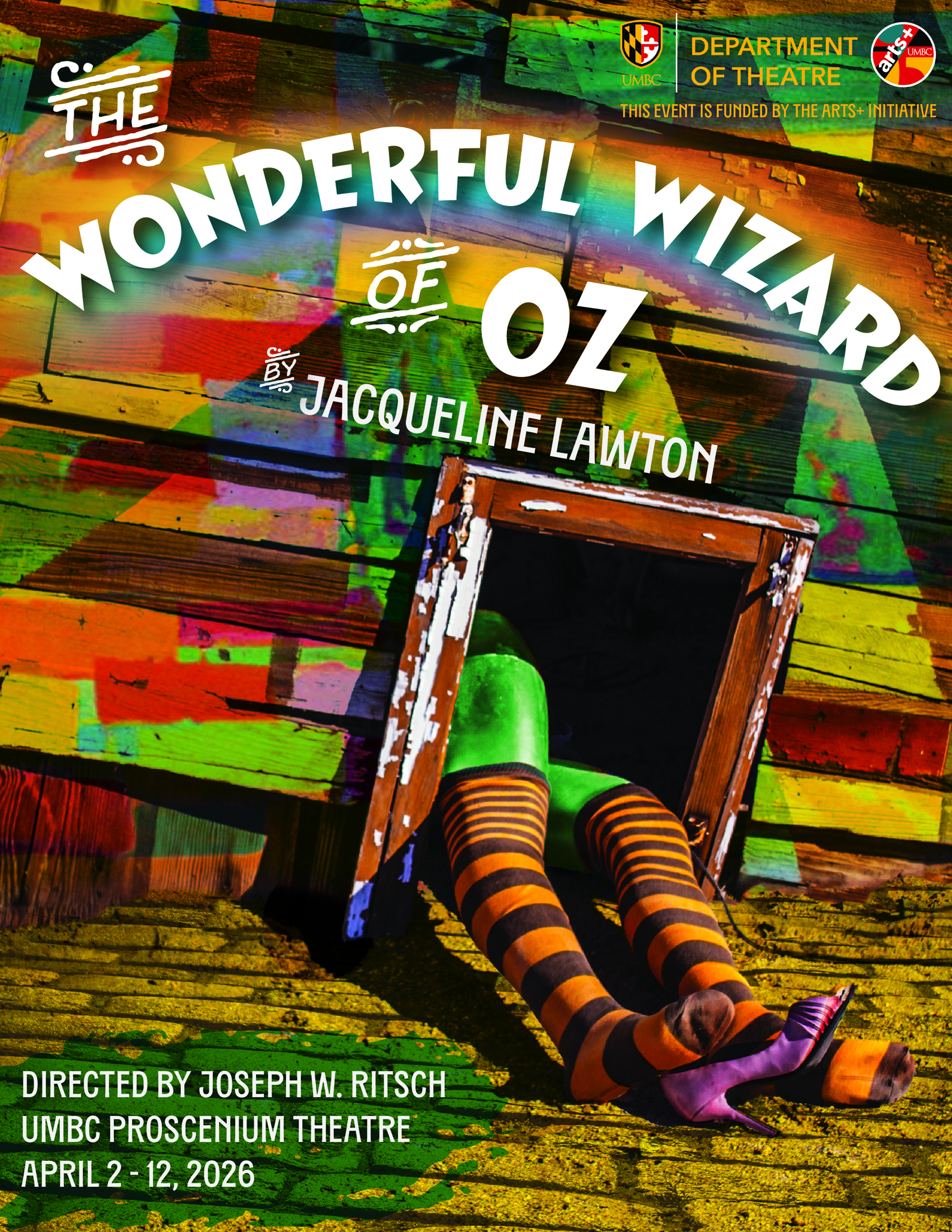 Artwork for The Wonderful Wizard of Oz production