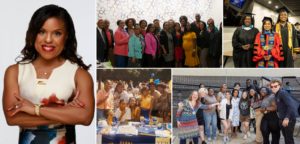 The Meyerhoff Effect: a collage of photos of Alycia Marshall.