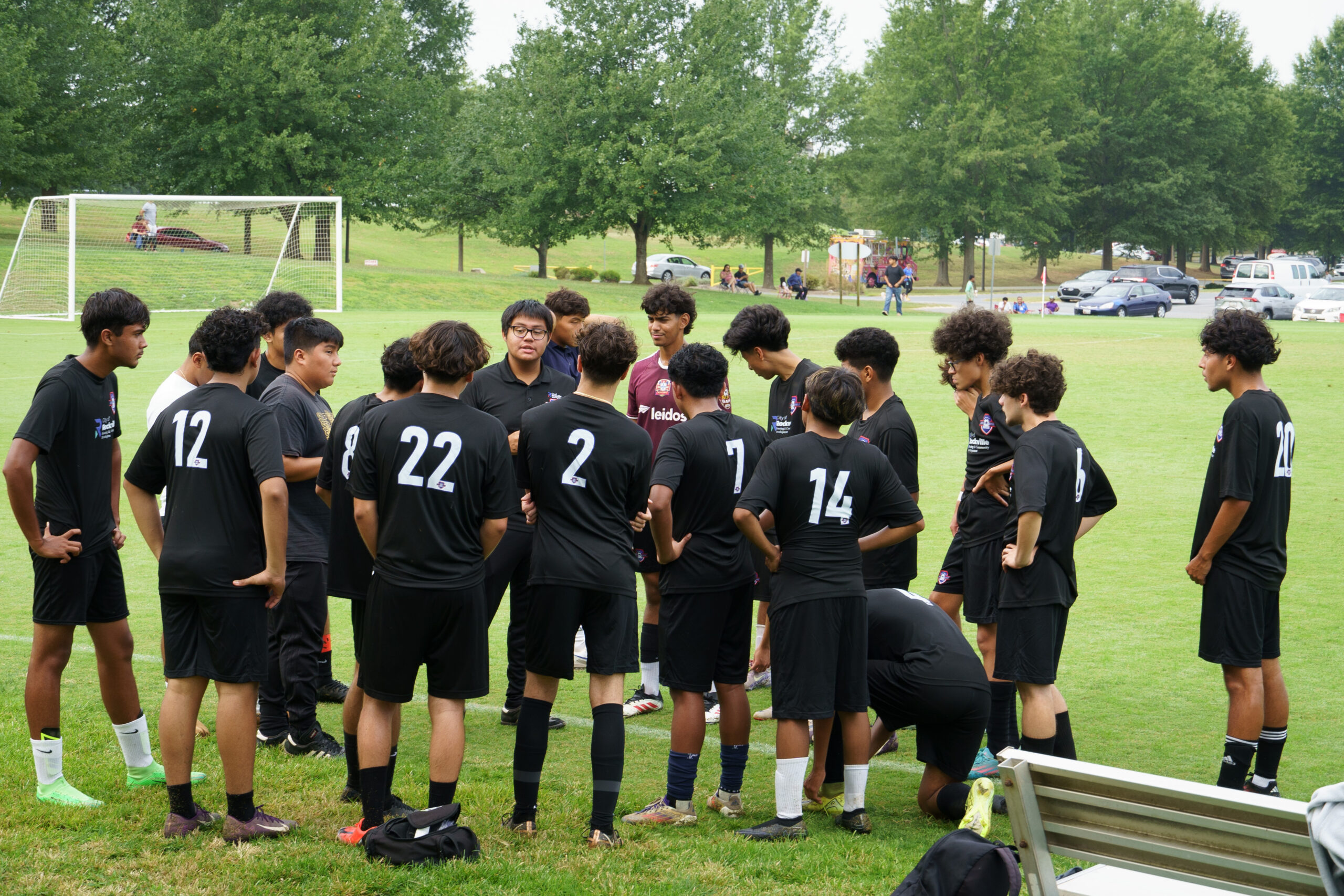 Meet a Retriever—Balmory Moran ’24 drew on his history major to coach his youth soccer team to league championships