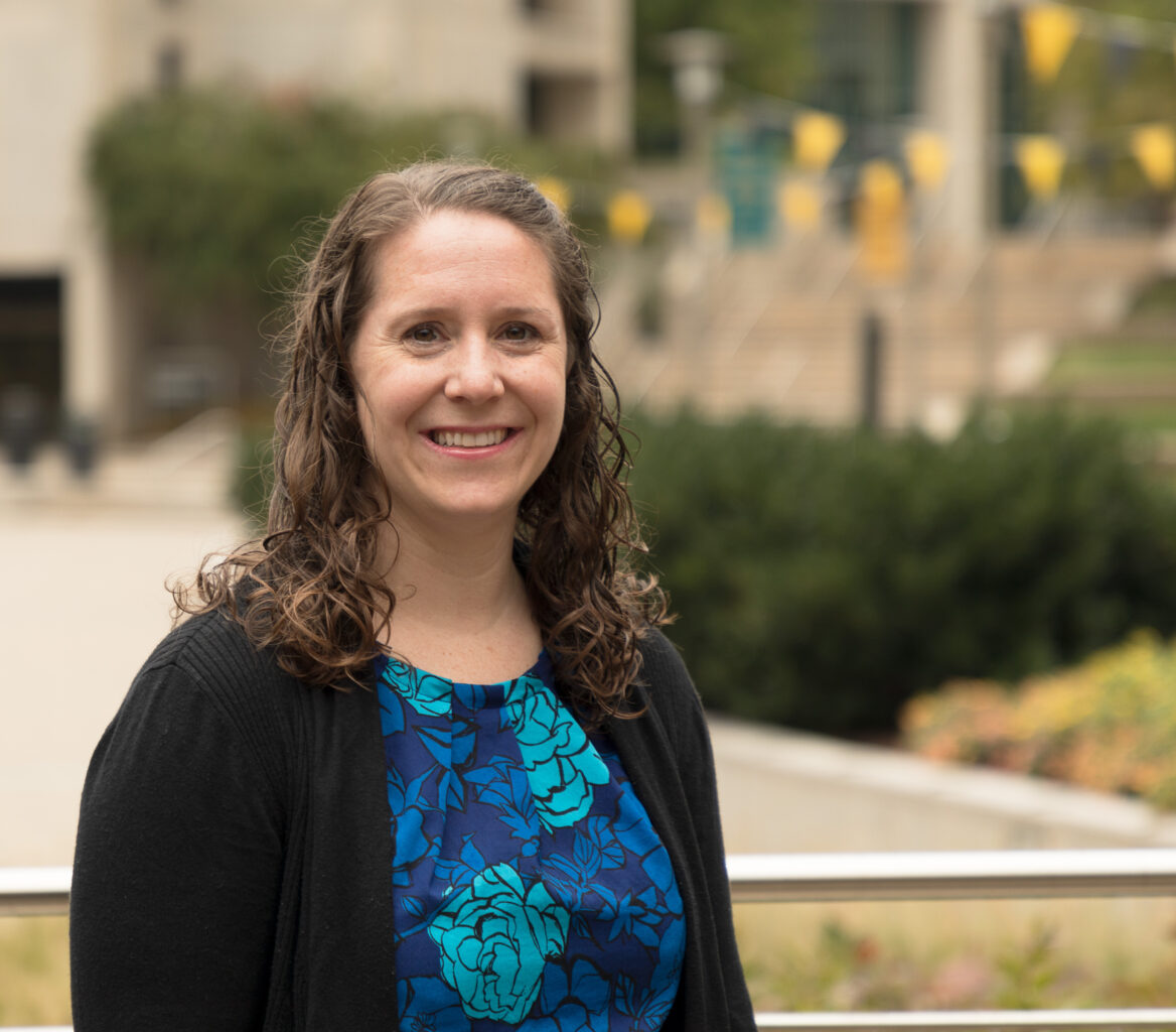 Headshot of Fulbright Scholar Kerri Evans, professor of macro social work